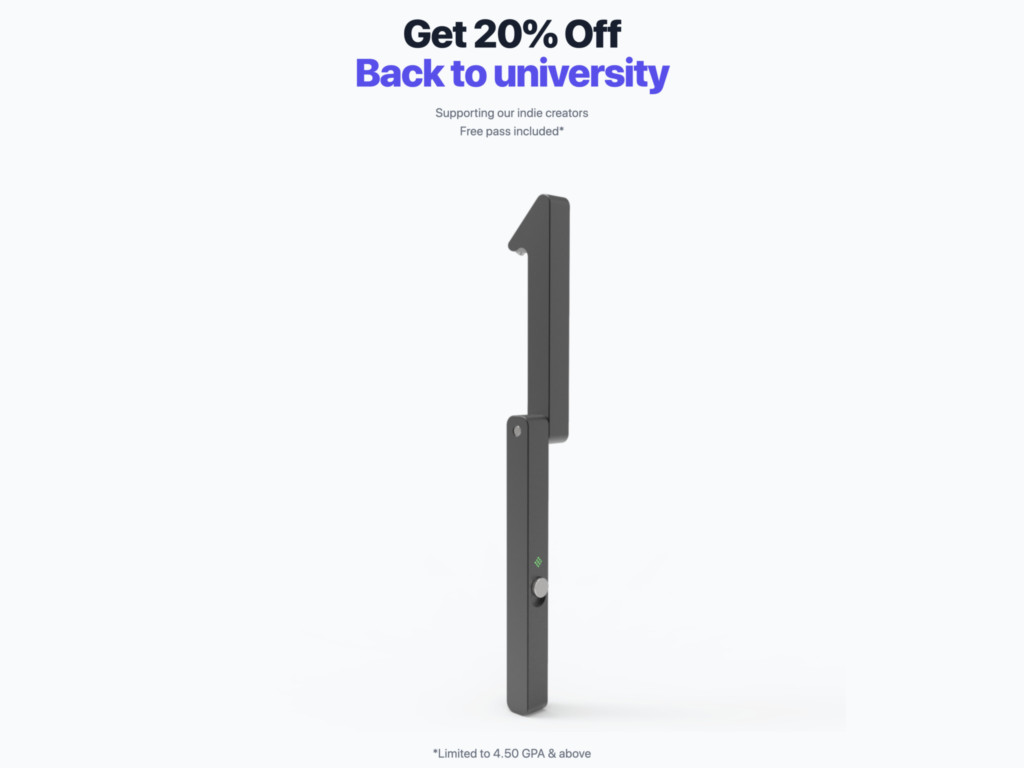 Discreet Lens: University Discount