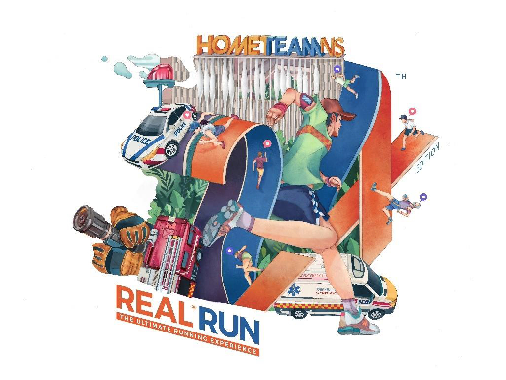 HomeTeamNS REAL® Run Key Visual