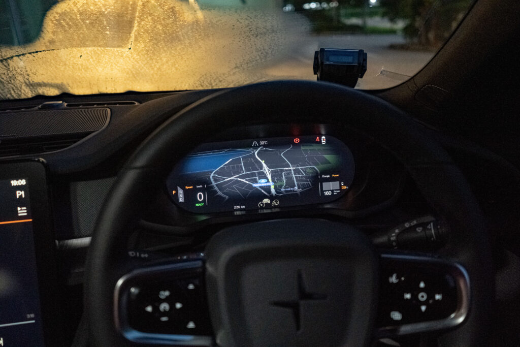 Polestar 2: Dashboard