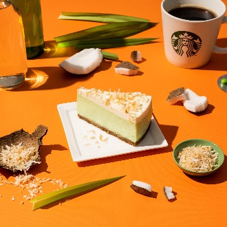 Starbucks + The Intan Collection: Pandan Coconut Cheesecake