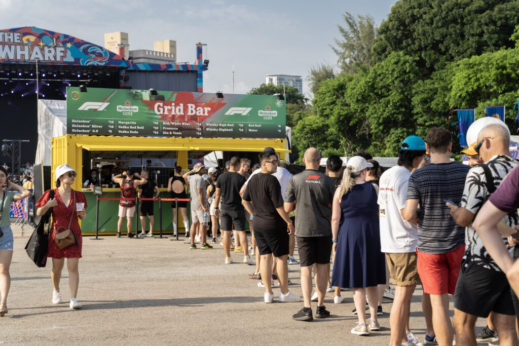 F1 Grand Prix 2023: Queues