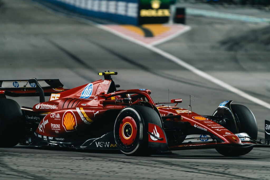 F1 Singapore GP 2024 Race: Carlos Sainz