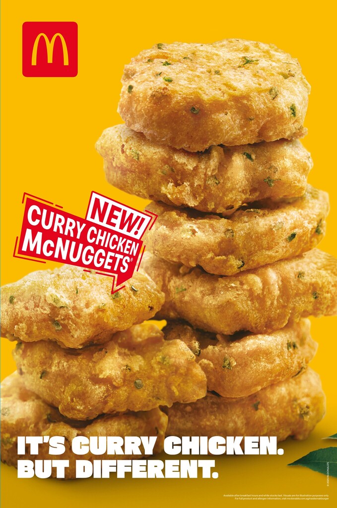 McDonald's Curry McNuggets: Curry McNuggets Visual