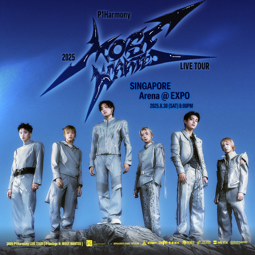 Concerts Third Quarter 2025 2025 P1Harmony LIVE TOUR [P1ustage H : MOST WANTED] IN SINGAPORE