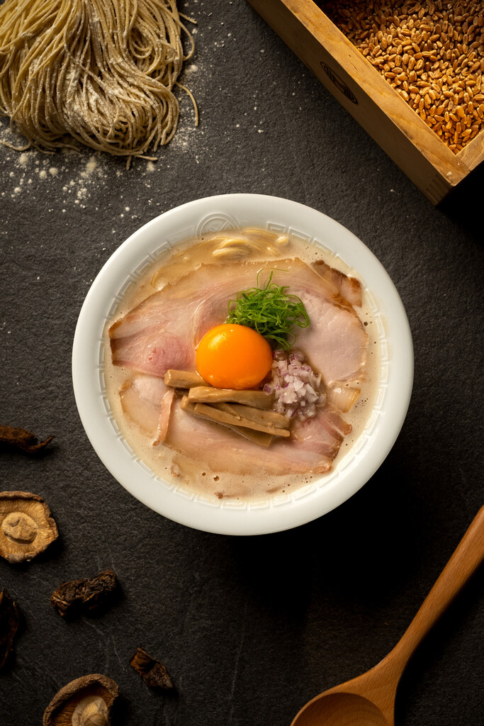 MENSHO X: Toripaitan Ramen with Egg