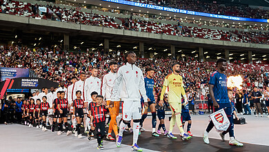 Arsenal vs AC Milan: Cover Image
