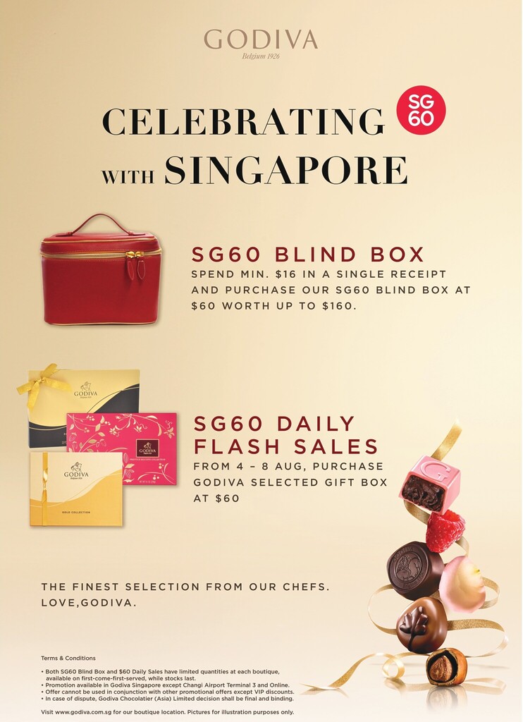 SG60 Food GODIVA
