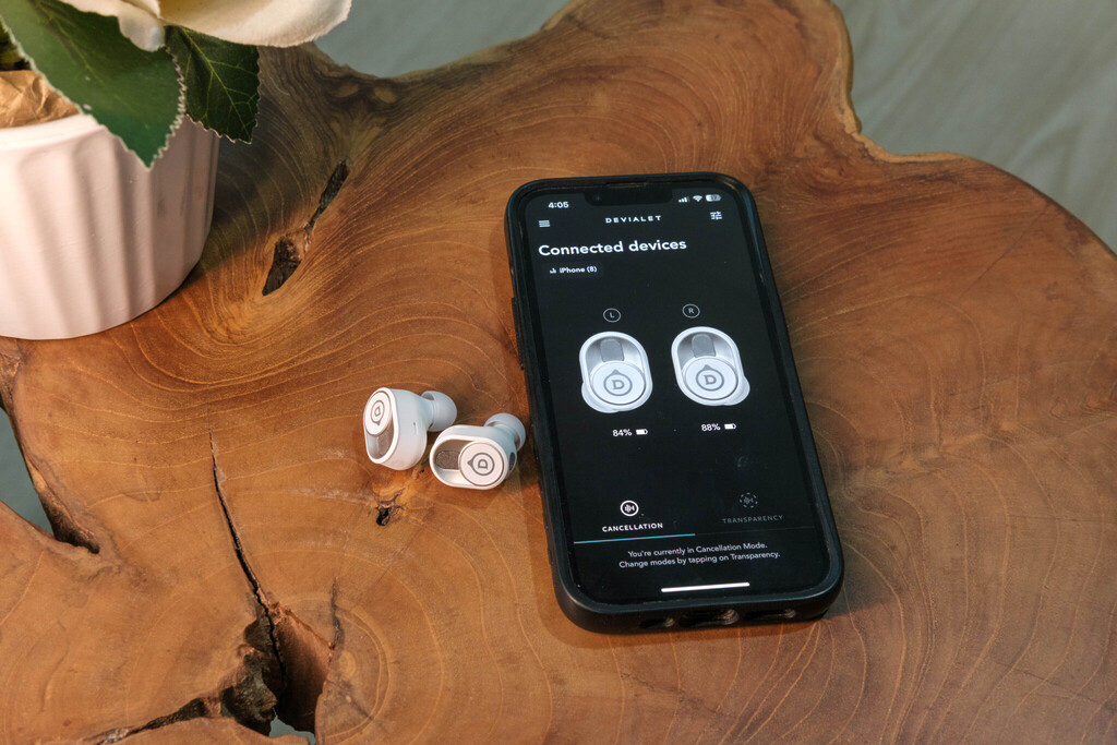 Devialet Gemini II Earbuds: App