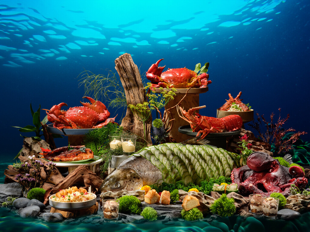 Lime Restaurant Wagyu Seafood Symphony
