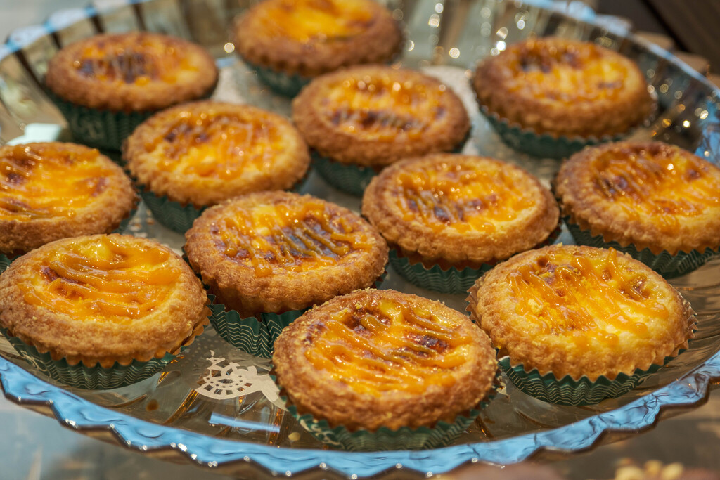 Old Seng Choong WEAVE Salted Egg Yolk Crème Brûlée Tart