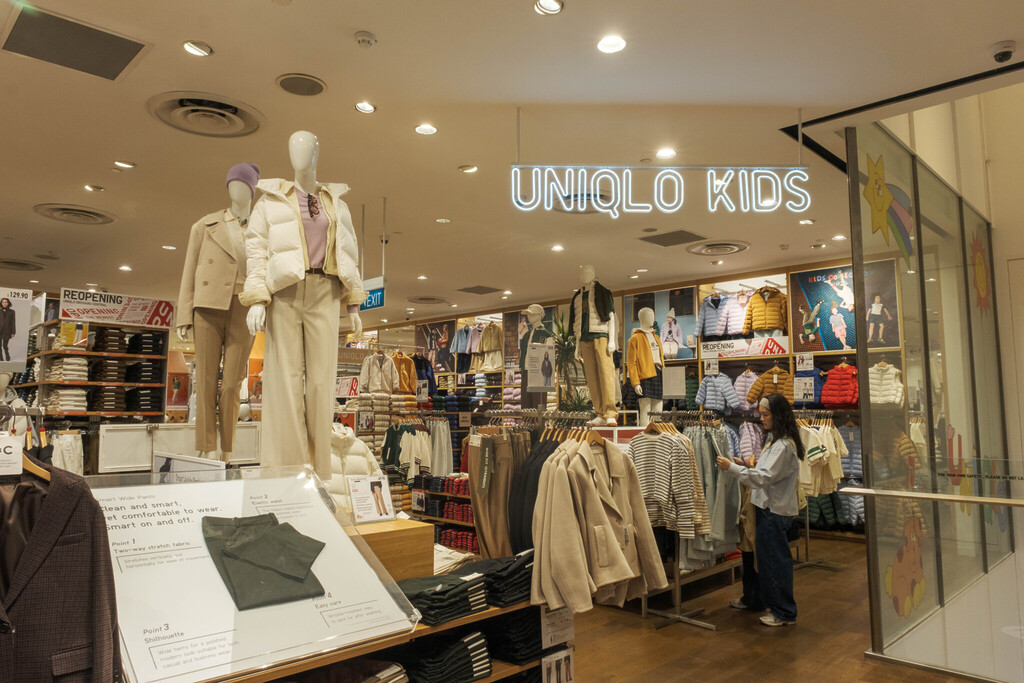 UNIQLO Orchard Central Reopening: Kids Section