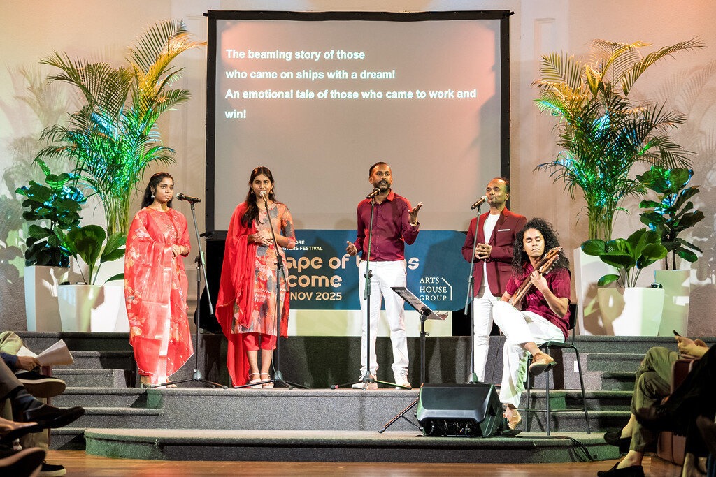A Performance during Singapore Writers Festival 2025 Reveal