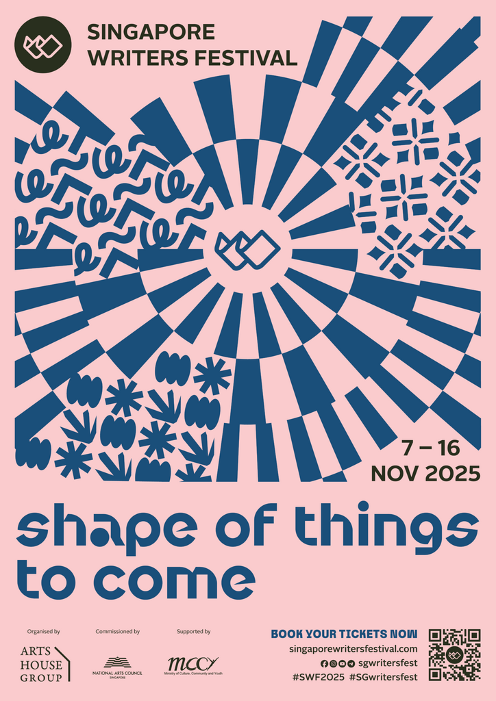Key Poster Visual for Singapore Writers Festival 2025