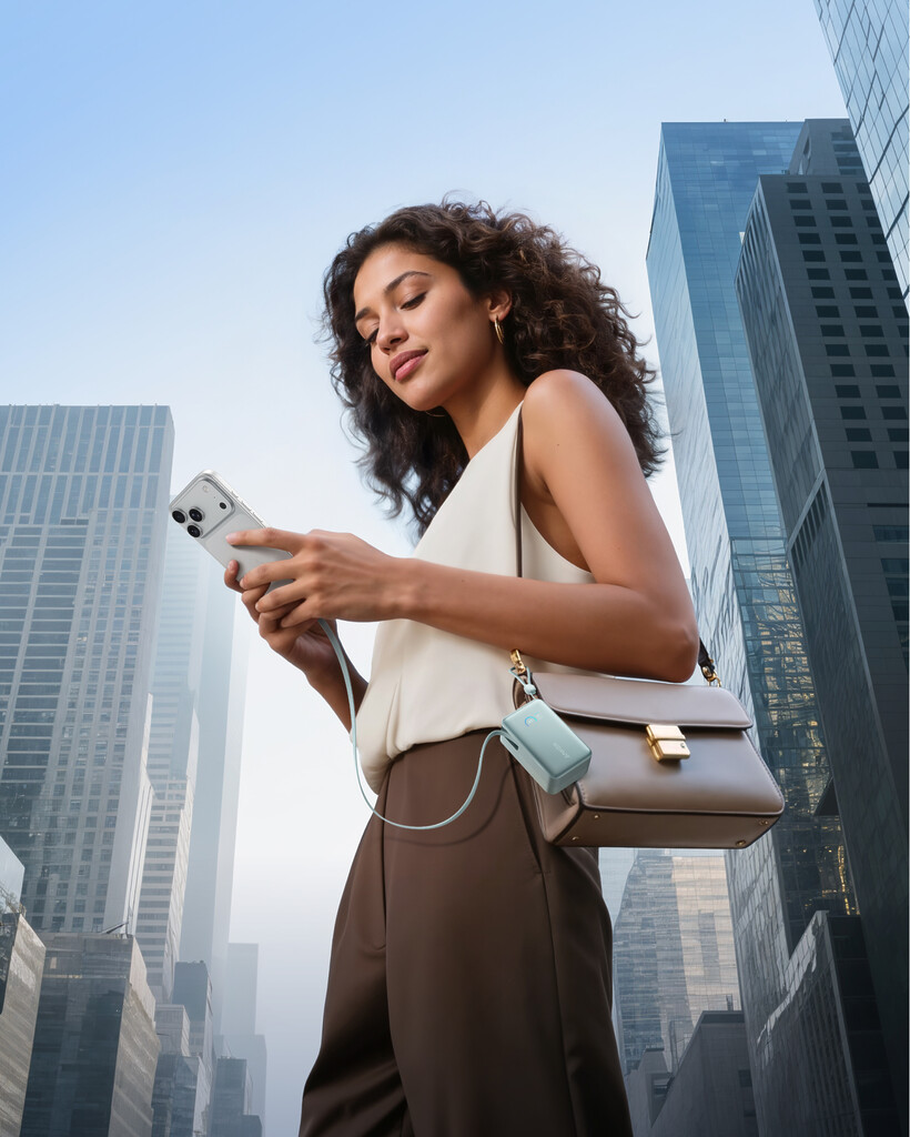 Anker Nano Retractable Power Bank (A1638) for on the go