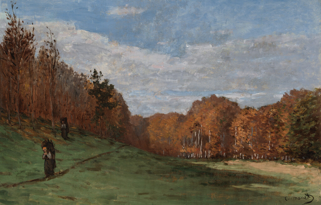 Into the Modern: Claude Monet. Woodgatherers at the Edge of the Forest