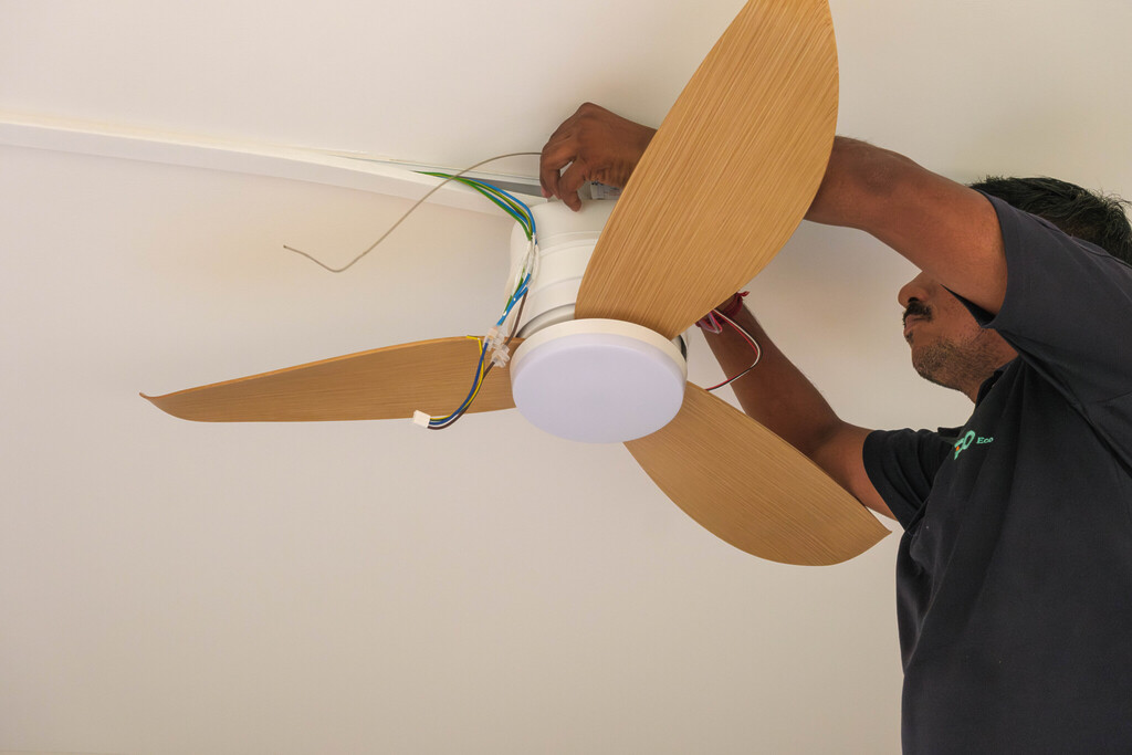 Point One Technology Ceiling Fan Choice: Installation