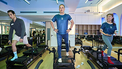 Gurmit Singh at the ConnectingDNA Fitness Challenge Launch Event