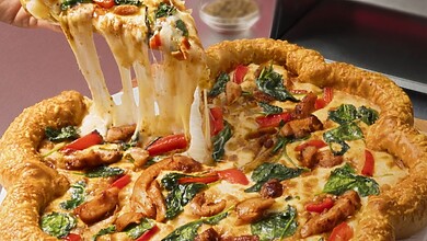 Pizza Hut’s New Sichuan Roasted Chicken Pizza