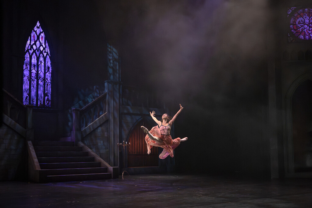 Dracula: Ballet At Its Darkest Dual bigger set on ballerina jump moment