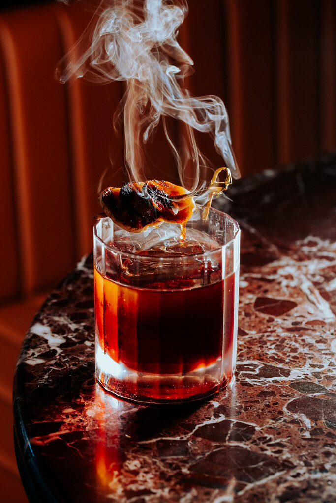 QT Singapore’s Cygnet Bar's Golden Boot Negroni