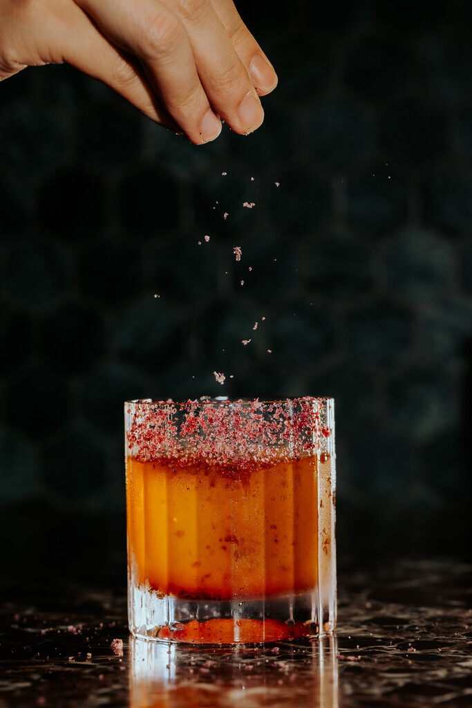 QT Singapore’s Cygnet Bar's Satay Street Fashioned