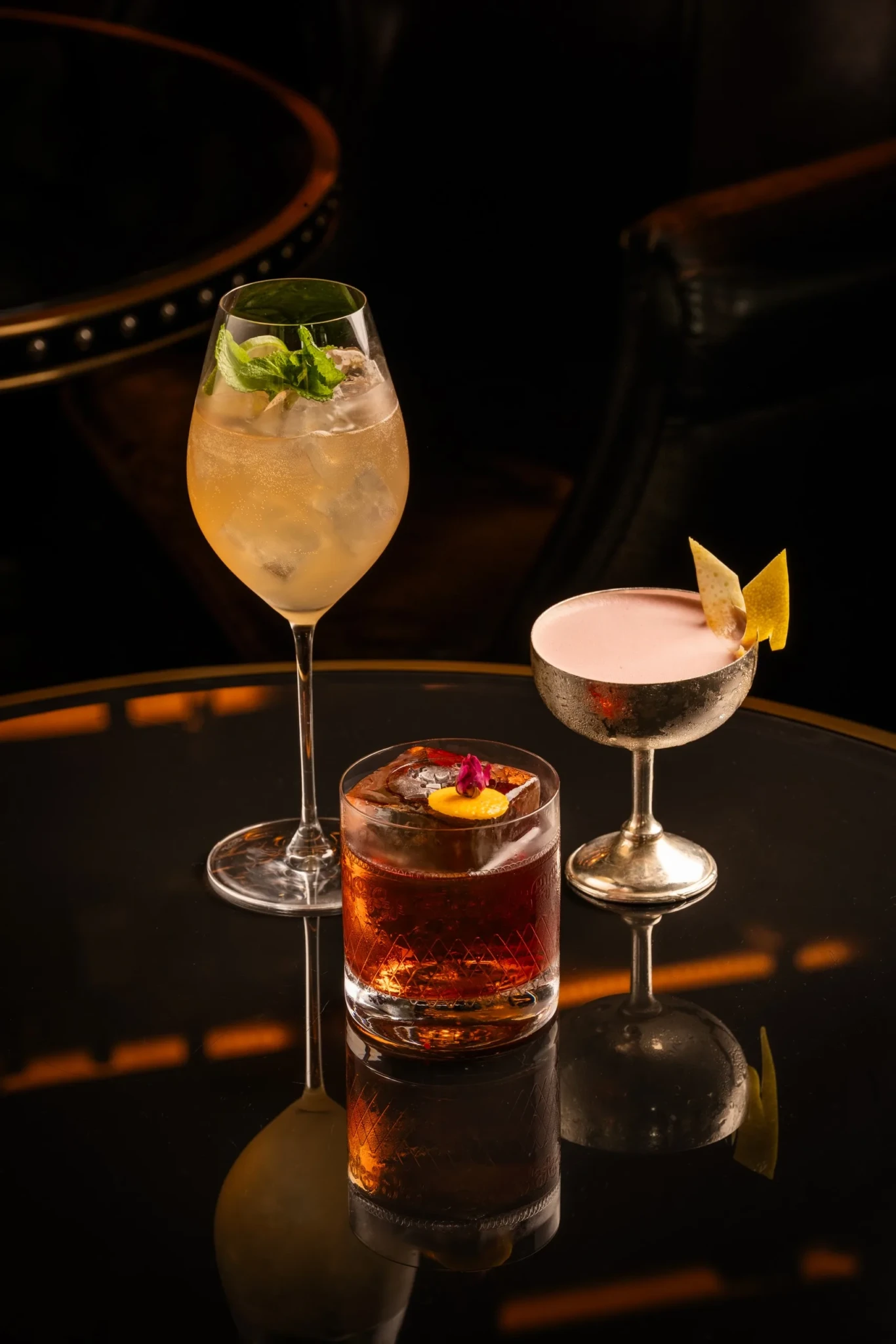 Glenfiddich's race-inspired drinks at Writers Bar, home of the Silverstone 16