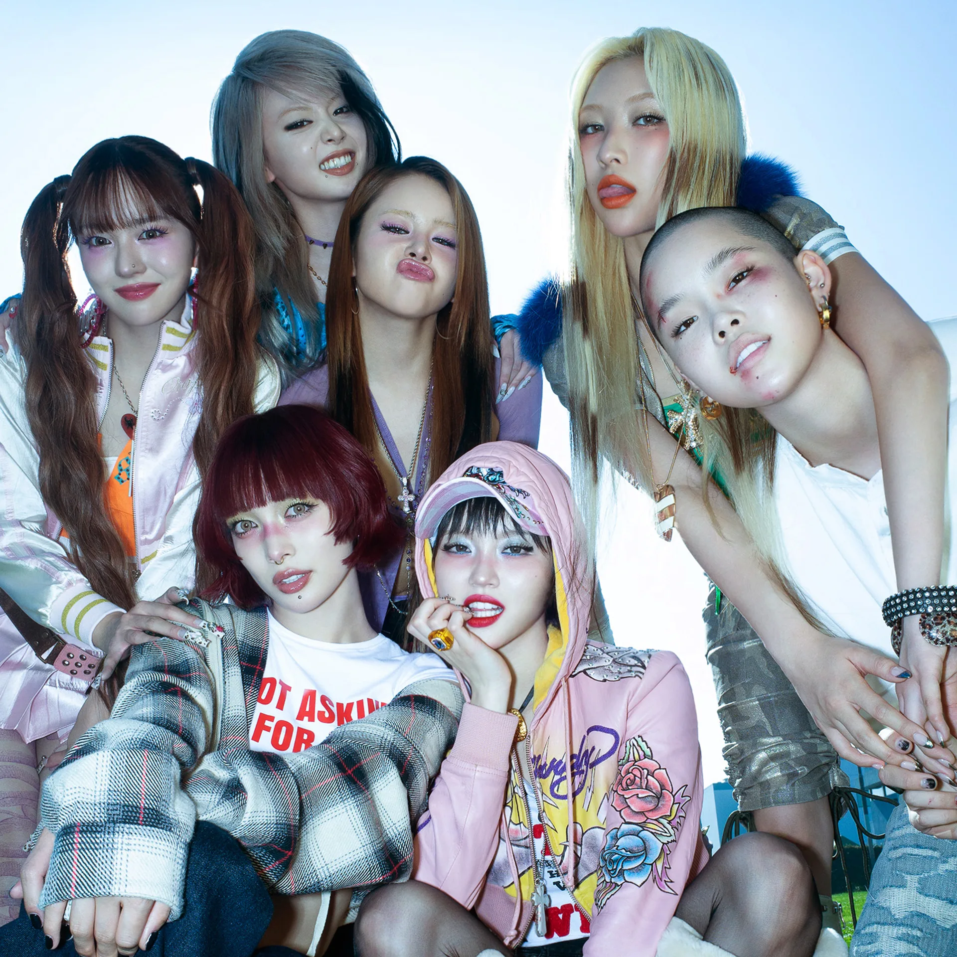 XG members posing together in a promotional photo