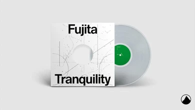 Forest of Tranquility vinyl package with grey record and line-art sleeve