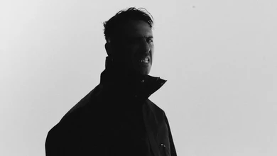 Boys Noize in silhouette, photographed by Ian Buosi