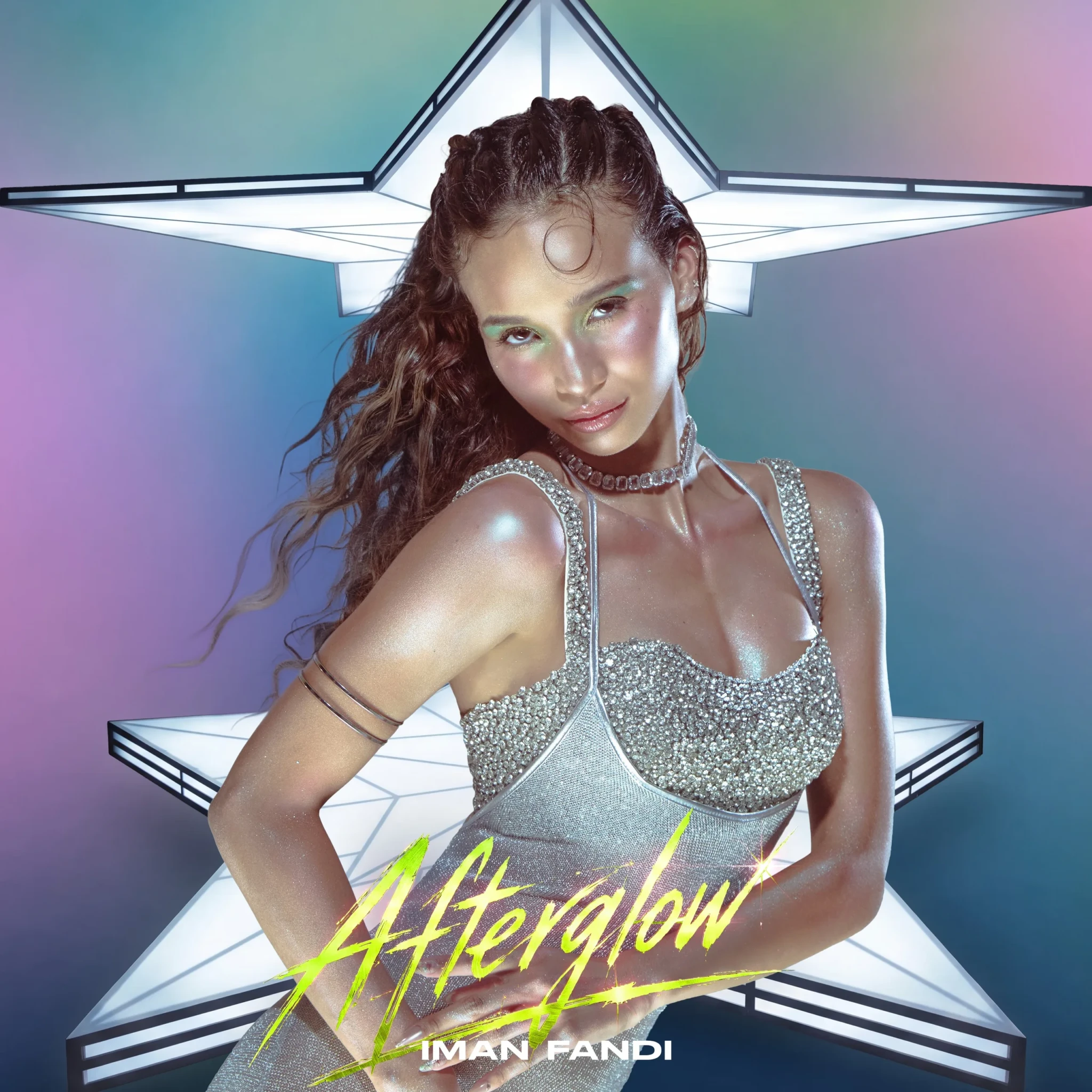 The artwork for Iman Fandi's debut EP Afterglow