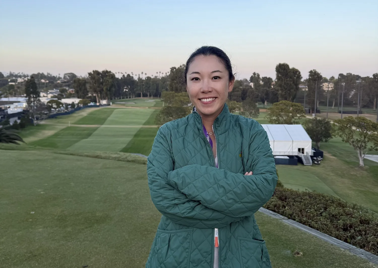 A junior golfer on the course during the Asian Junior Elite Series