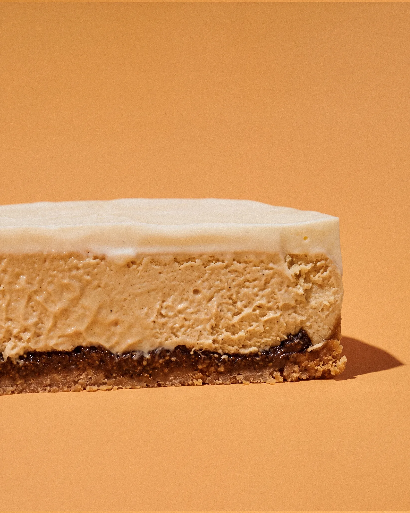 Queic by Olivia's Basque burnt cheesecake infused with Baristart Coffee's signature espresso blend.