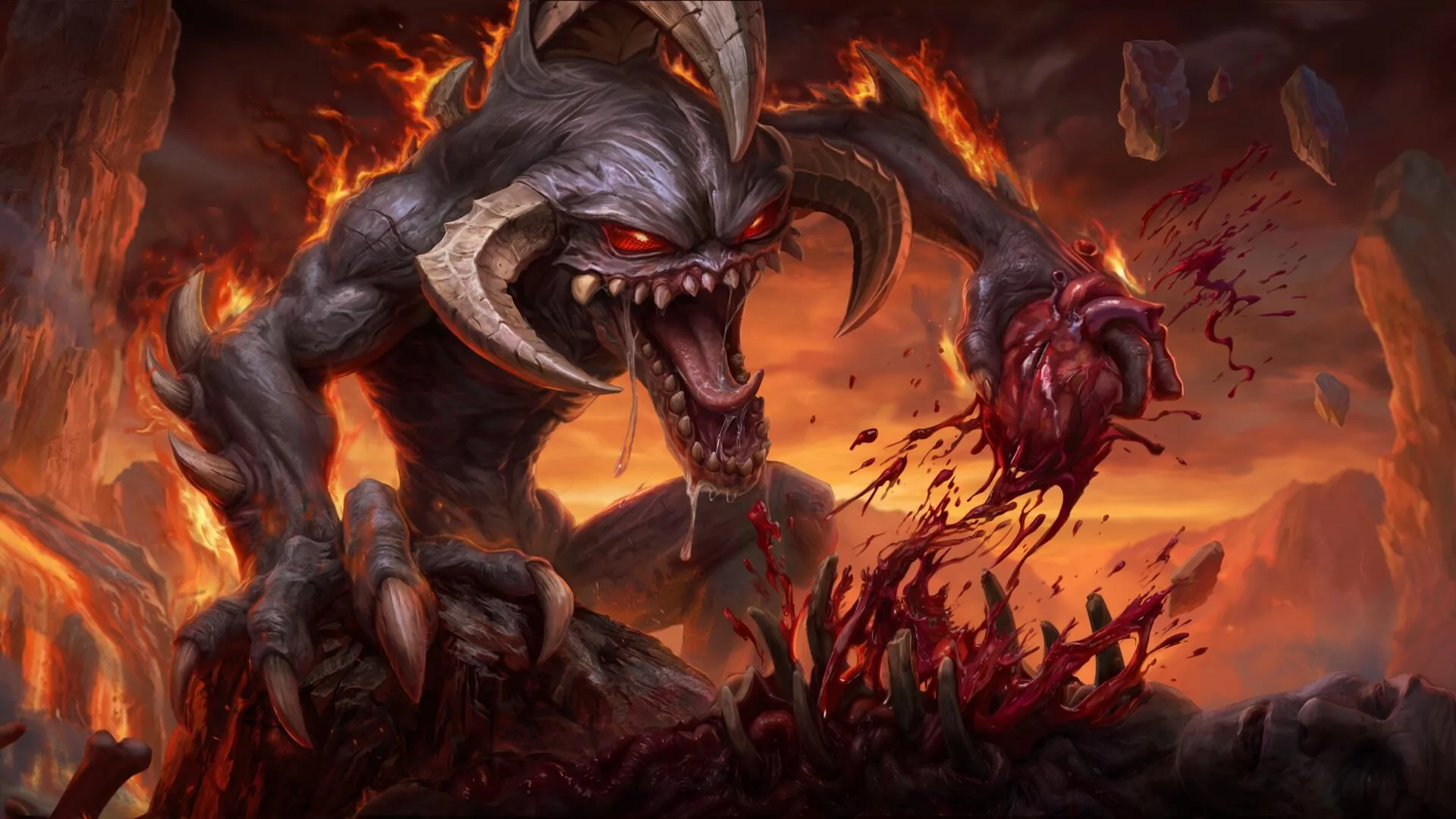 Violator art from the Diablo Immortal x Spawn crossover