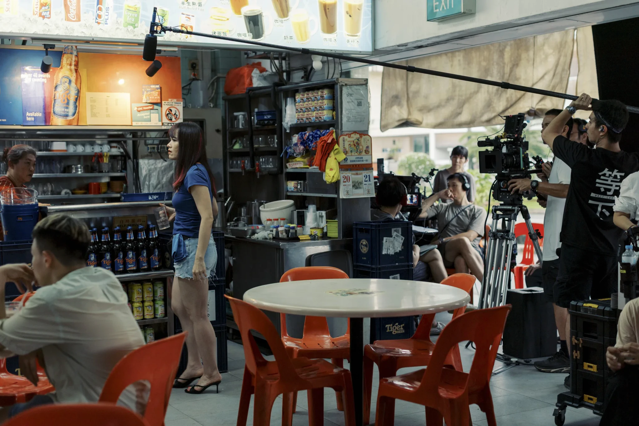 Filming We Are All Strangers on location