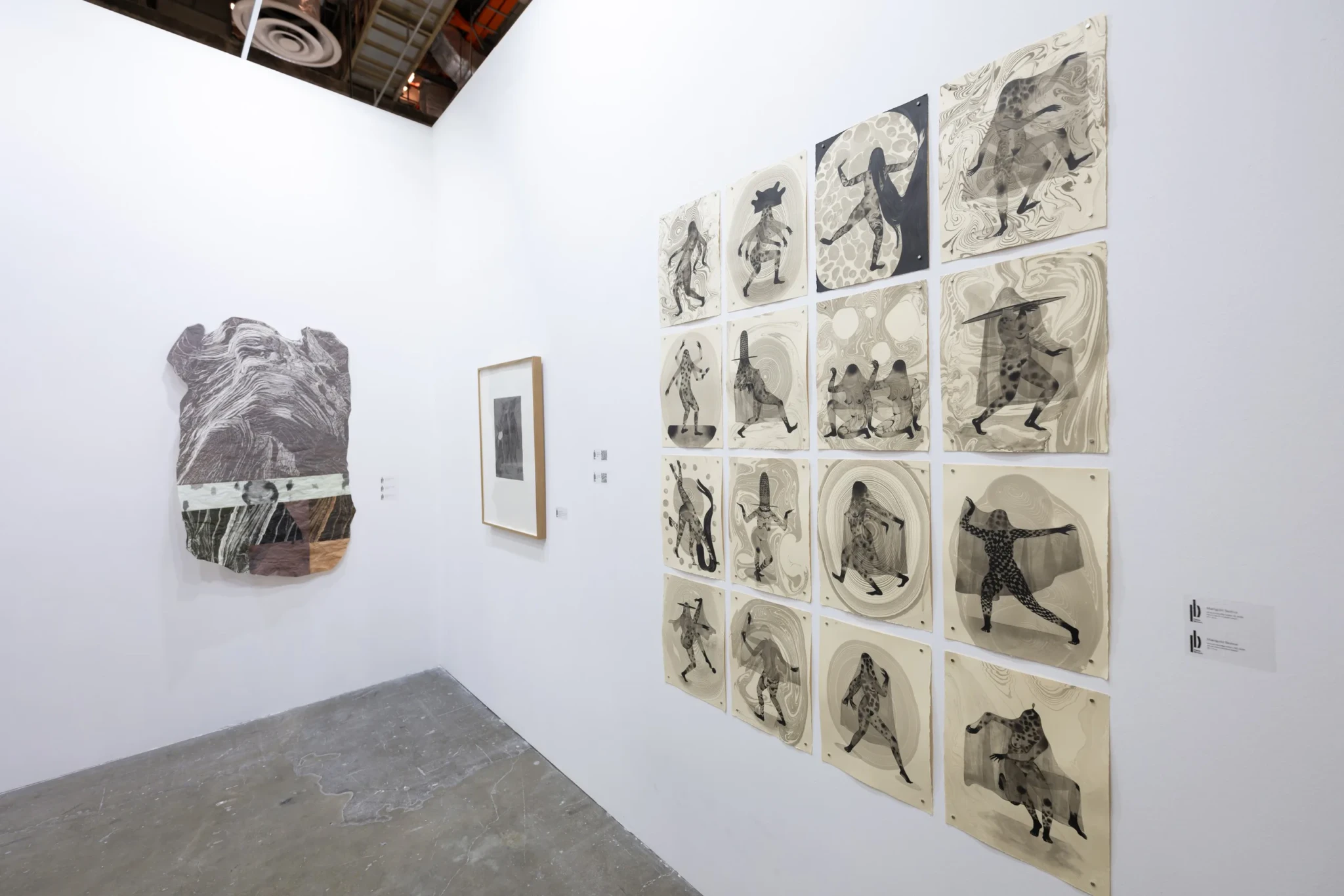 Work by Marigold Santos, presented by Patel Brown at ART SG 2026. Marigold Santos is the winner of the ART SG FUTURES Prize, presented by ART SG. Courtesy of AR