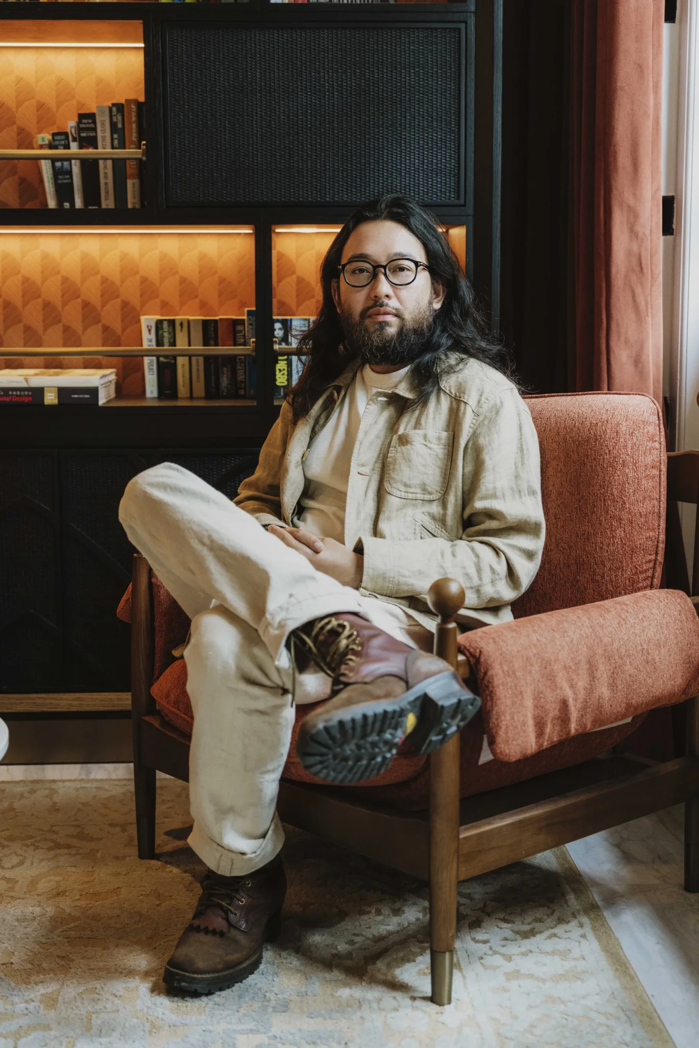 Portrait of S.E.A. Focus curator John Tung