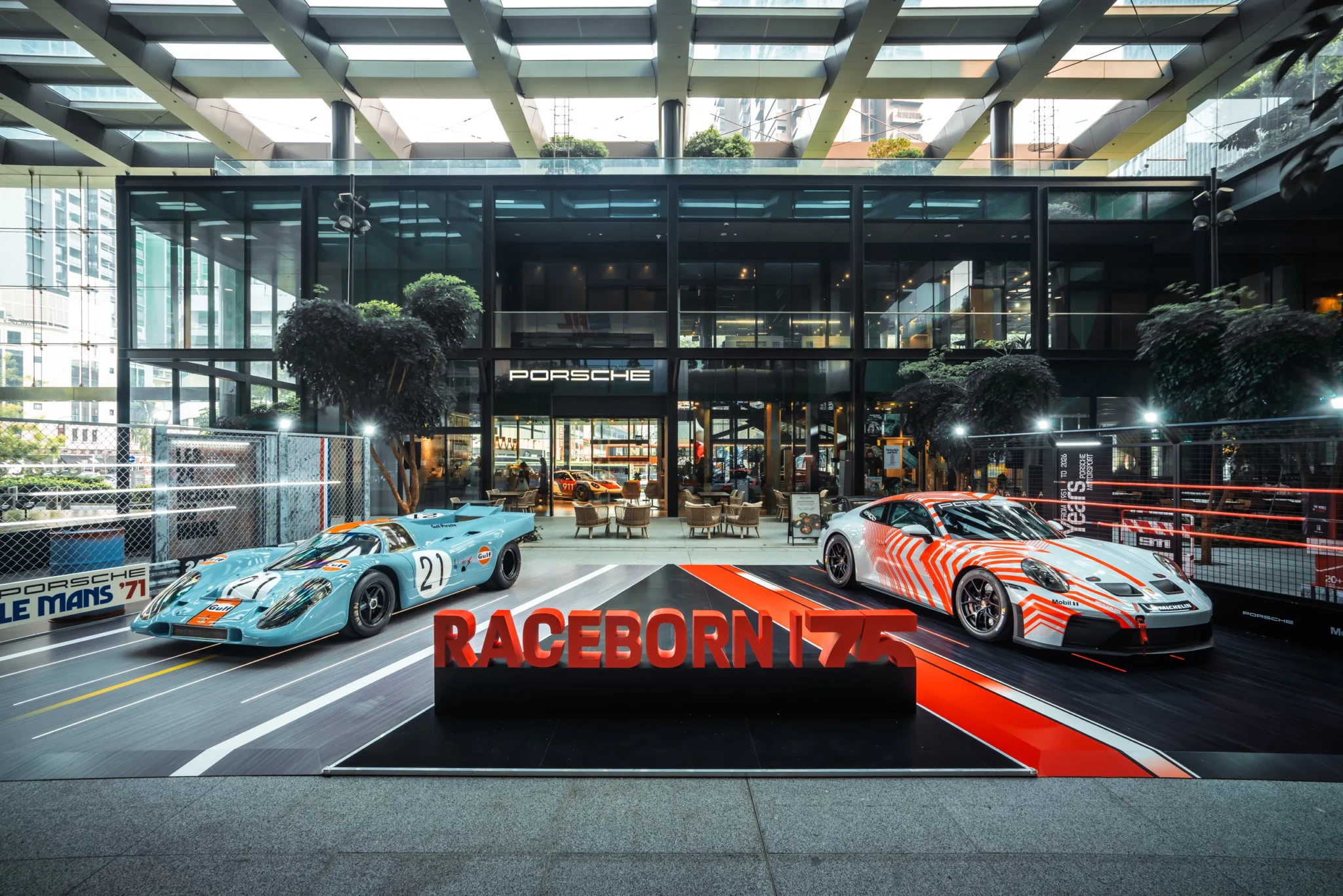 Smartphone Car Racing Raceborn Fest 2026: Free Porsche Race Cars at Guoco Midtown