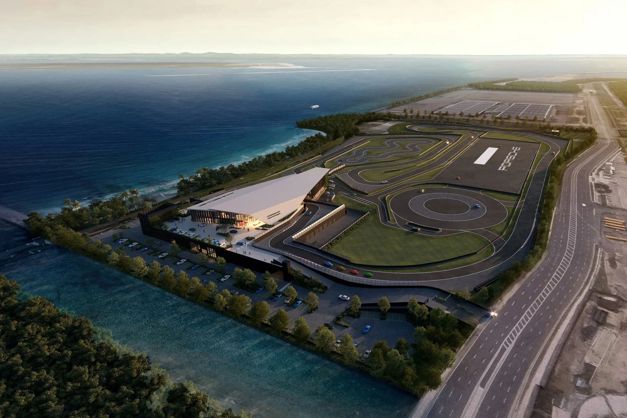 Porsche Experience Centre Singapore, set to open in Changi in 2027