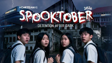 The 2026 SpoOktober key visual, "Detention After Dark".