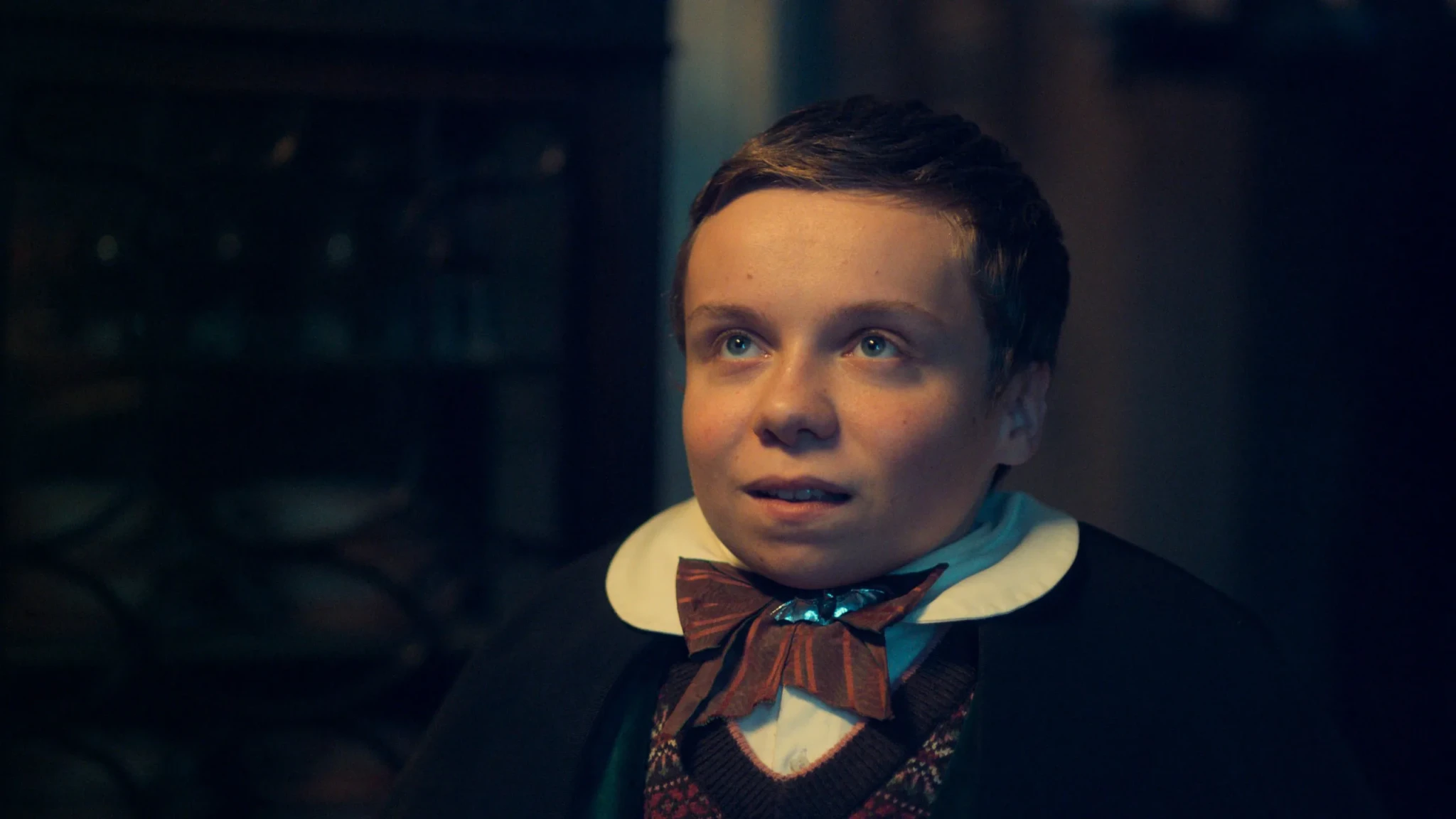 An episode-one still from The Reluctant Vampire.