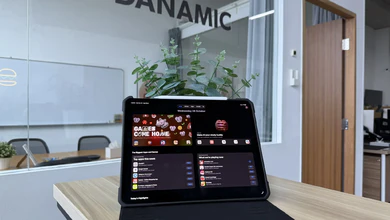 The App Store on an iPad at the DANAMIC office.