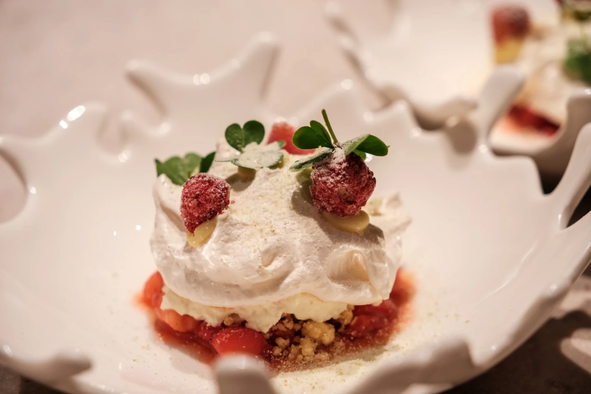 Wild Strawberry, Elderflower, Spruce and Rhubarb